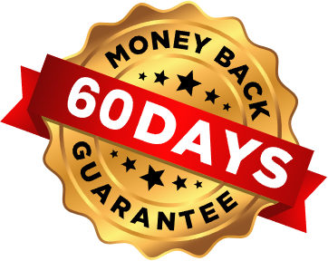 60-Day Money Back Guarantee Badge